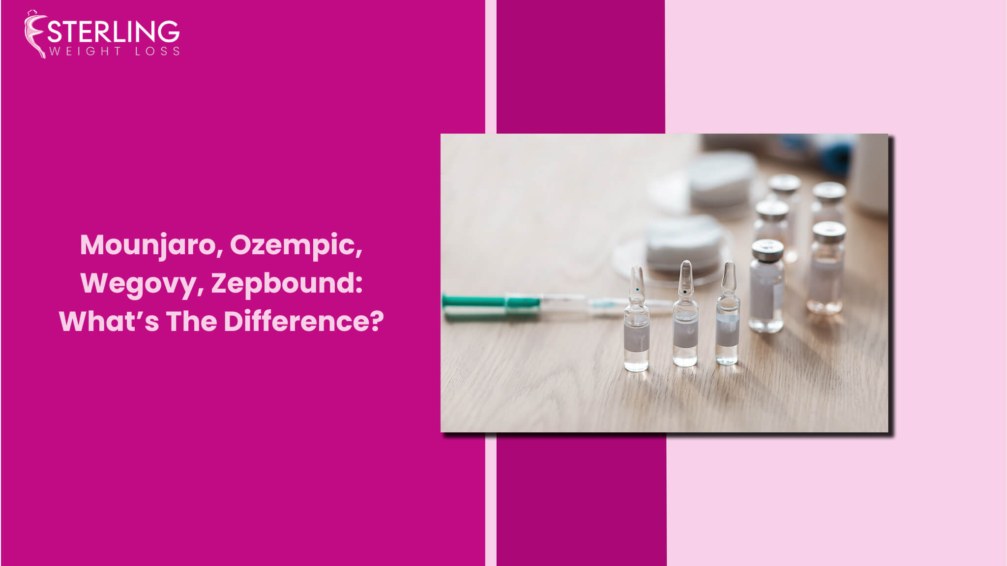 Mounjaro, Ozempic, Wegovy, Zepbound: What’s The Difference?